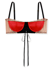 Lace Up Bra