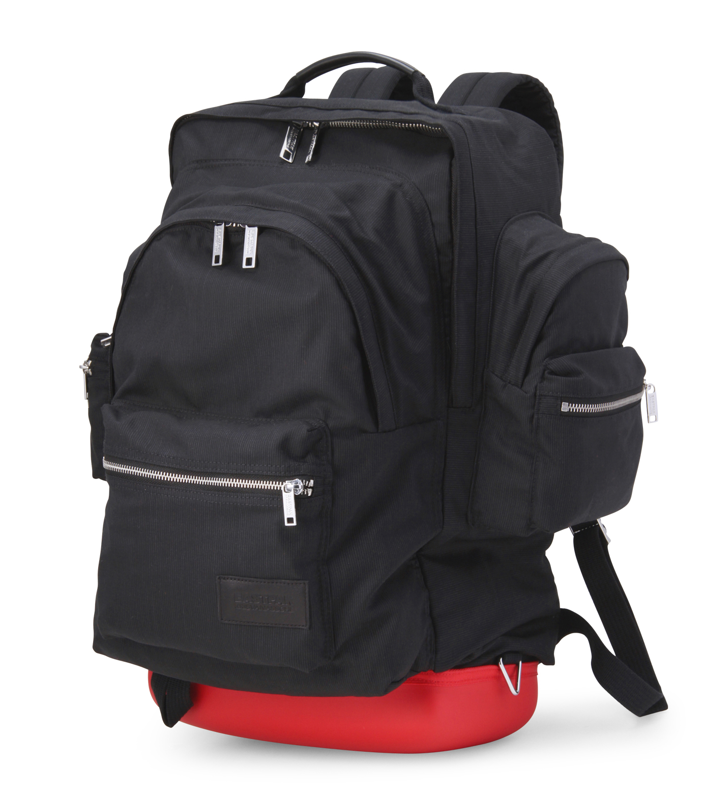 Kris Van Assche +(クリスヴァンアッシュ プラス)のBack pack-BLACK-131EK875-13 拡大詳細画像2