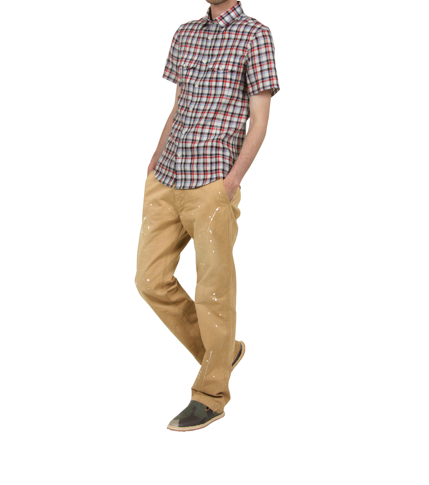 Trussardi(トラサルディ)のCamouflage Slipon-KHAKI-1RS734 拡大詳細画像5