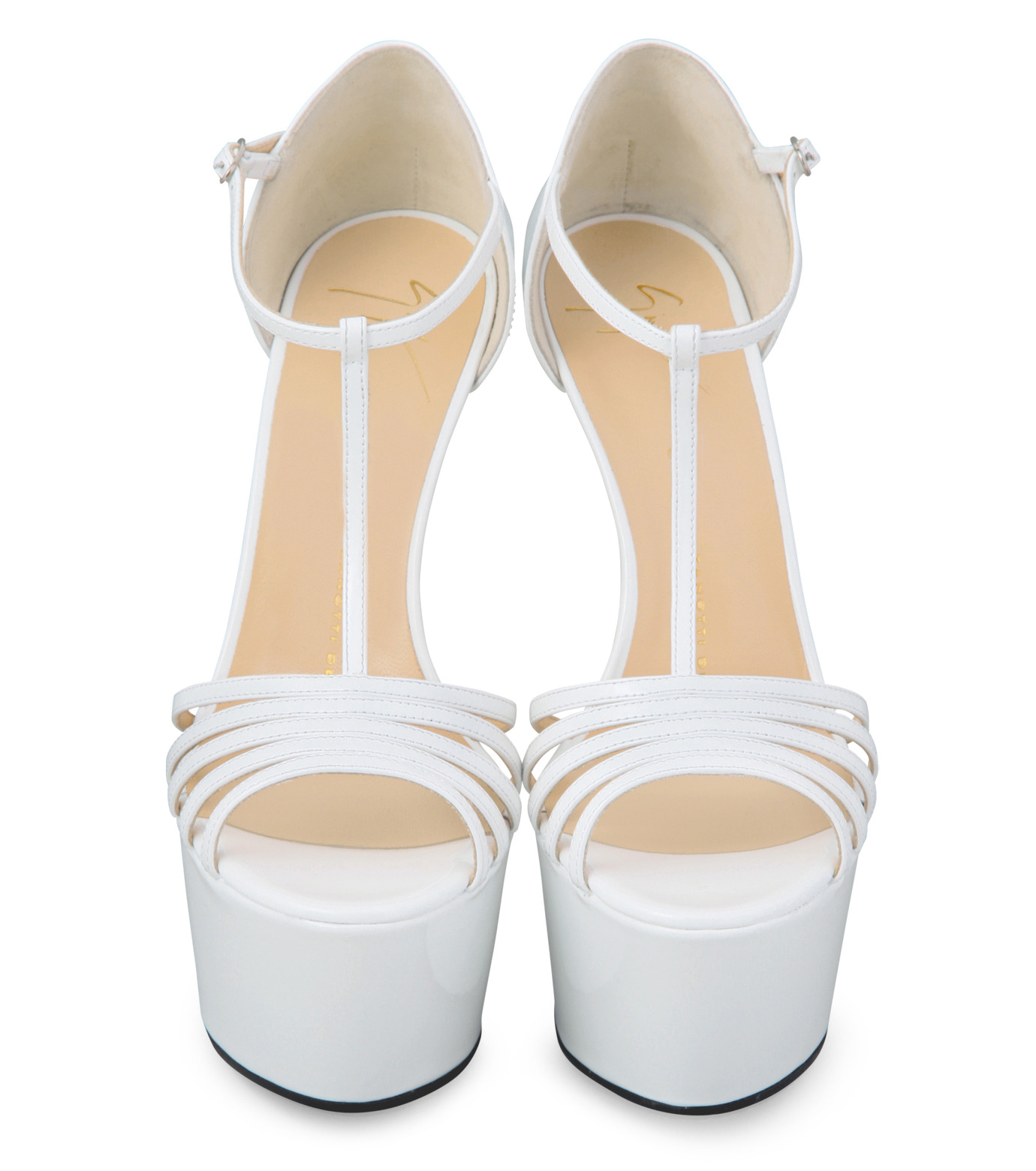 Giuseppe Zanotti Design(ジュゼッペザノッティ)のPlatform Sandal-WHITE-E30243-4 拡大詳細画像4