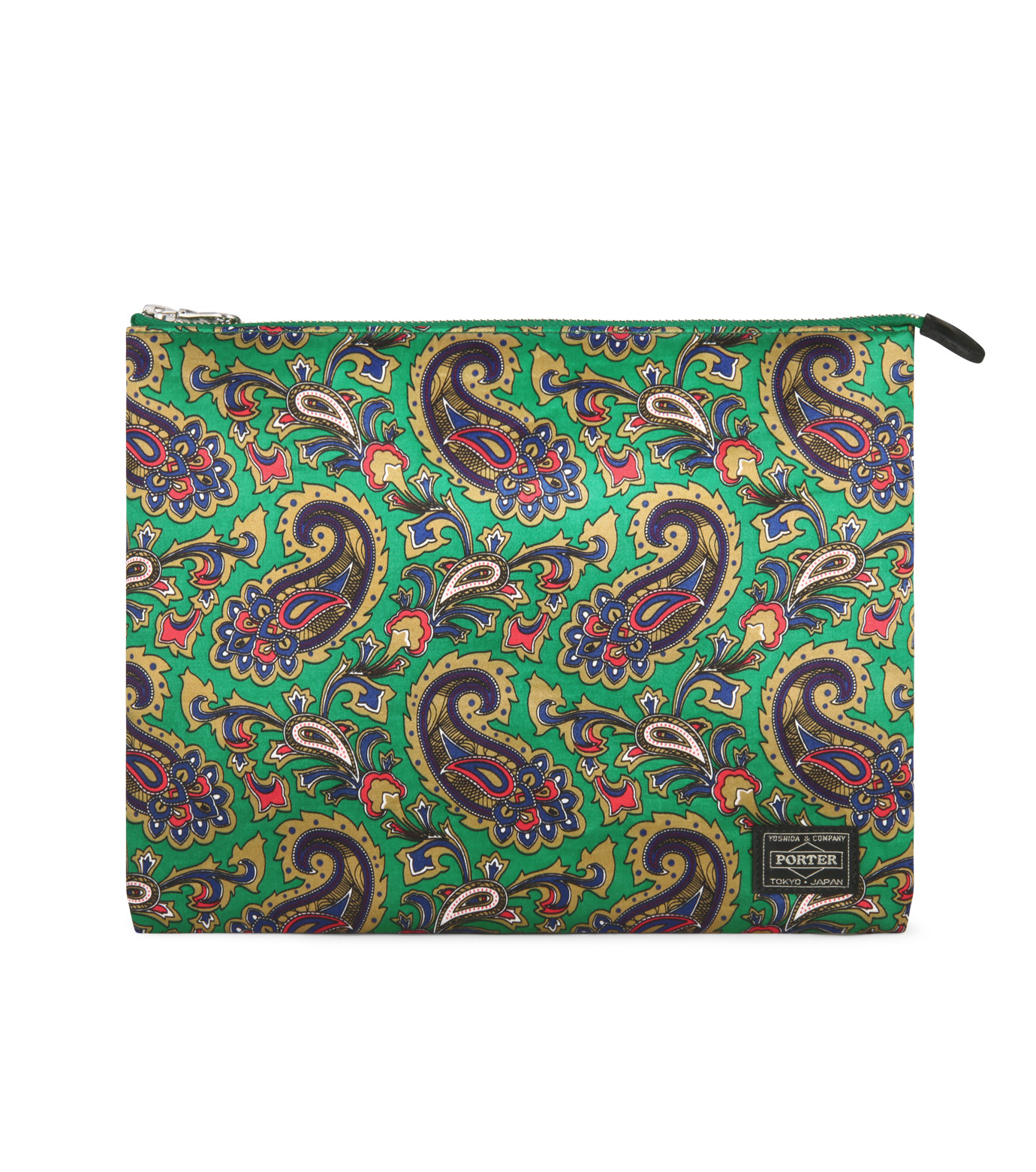 Phenomenon(フェノメノン)のPaisley pouch-GREEN-ILLBG-137-22 拡大詳細画像1
